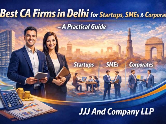 Best CA Firms in Delhi for Startups, SMEs & Corporates – A Practical Guide
