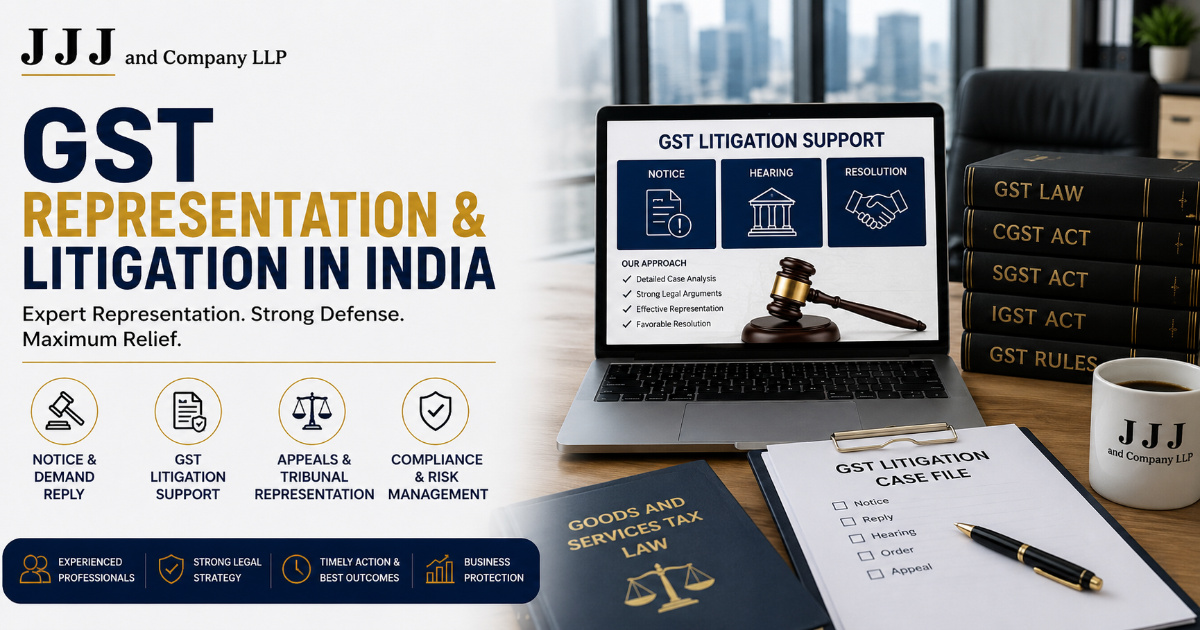 GST litigation support services in India