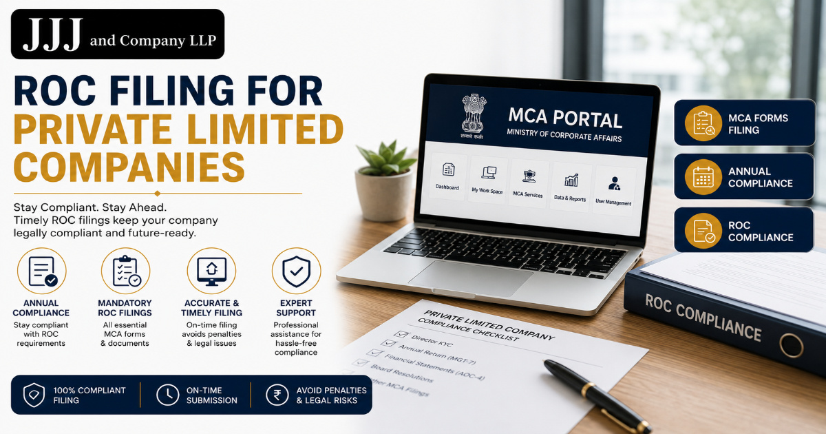 ROC Filing for Private Limited Companies