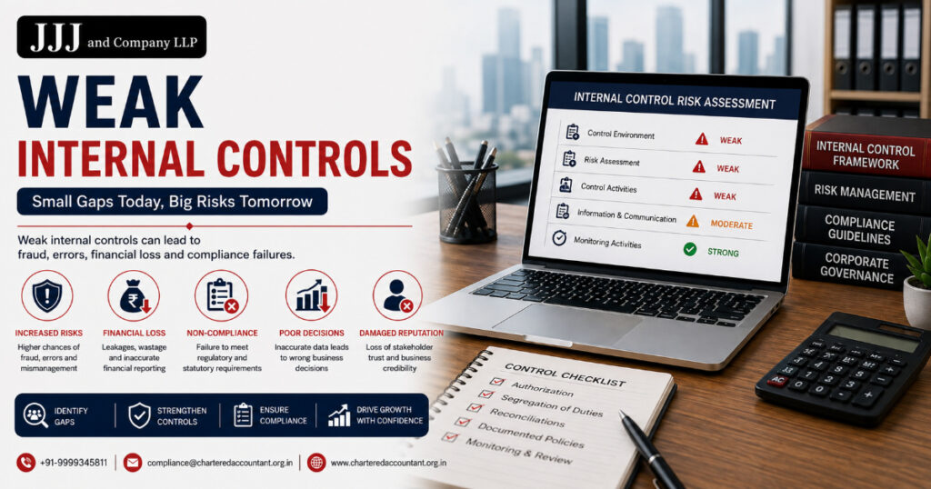 Weak Internal Controls