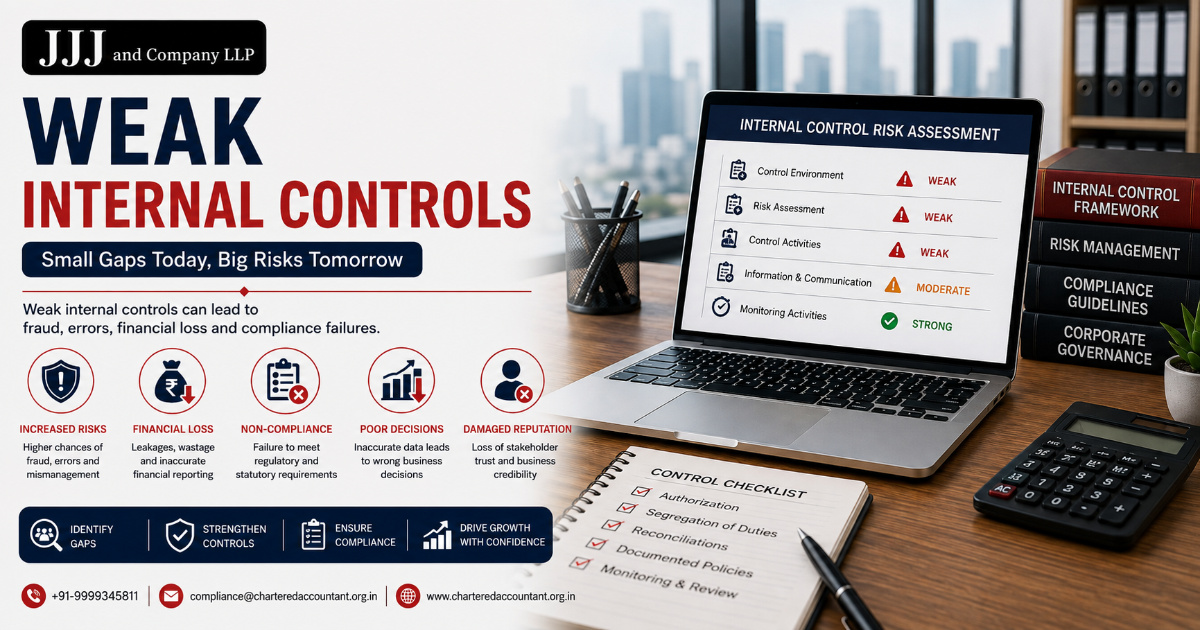 Weak Internal Controls