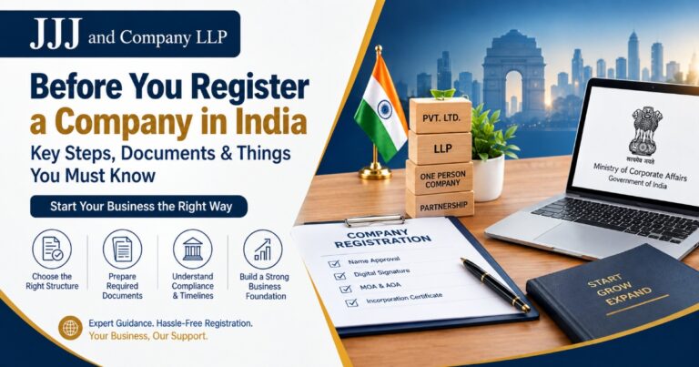 Before You Register a Company in India: 25 Legal & Tax Decisions Every Founder Must Make 