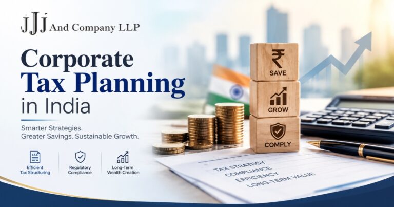 Corporate Tax Planning in India: Strategies to Reduce Tax Liability Legally